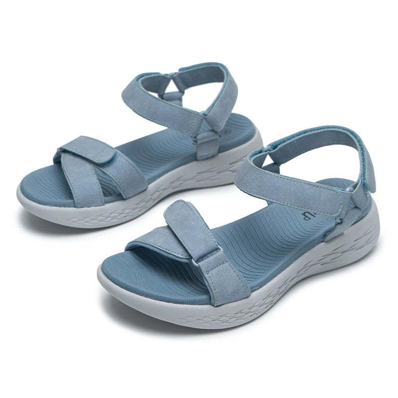 Velcro Buckle EVA Platform Orthopedic Sandals For Women Casual Summer 2023