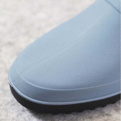 Men Rain Ankle Boots Slip-on Nonskid Orthopedic Shoes