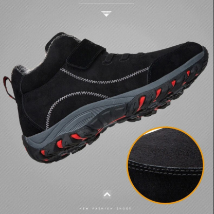 Women Orthopedic Boots  Comfortable Suede Leather Warm Hiking Boots