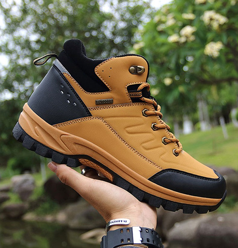 Men Waterproof Orthopedic Shoes Anti-shock Winter Boots