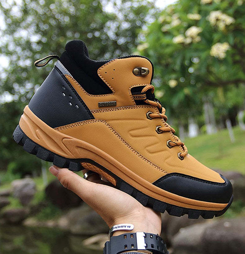 Men Waterproof Orthopedic Shoes Anti-shock Winter Boots