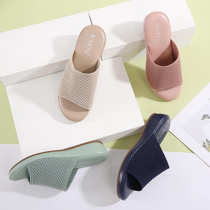 Women's Flyknit Soft Wedge Sandals