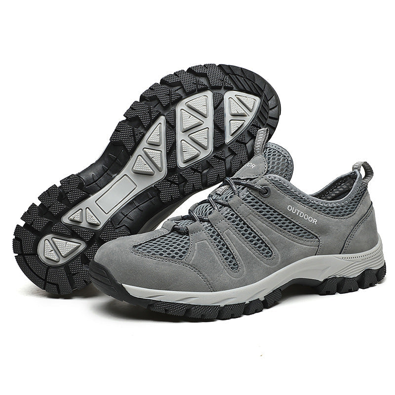 Men Arch Support & Breathable and Light & Non-Slip Shoes -Hiking Walking Shoes