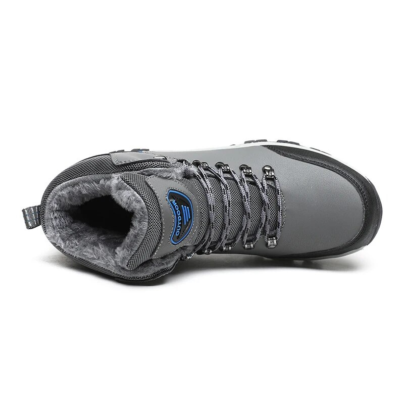 Orthopedic Boots for Men Warm Plus Hiking Lace-up Boots