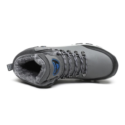 Orthopedic Boots for Men Warm Plus Hiking Lace-up Boots