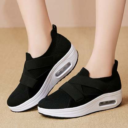 Casual Orthopedic Slip On Ladies Walking Shoes