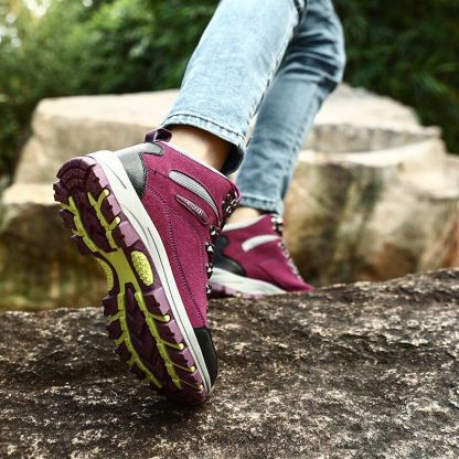 Women Orthopedic Suede Hiking Snow Boots