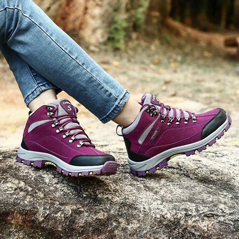 Women Orthopedic Suede Hiking Snow Boots