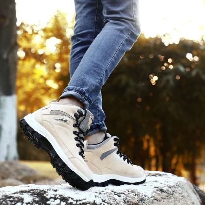 Women Orthopedic Suede Hiking Snow Boots