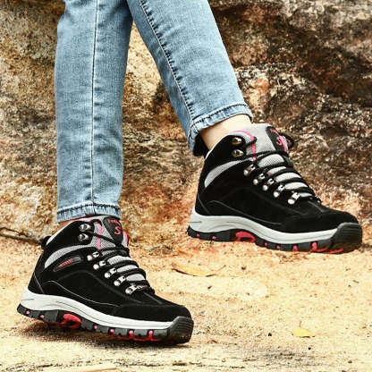 Women Orthopedic Suede Hiking Snow Boots