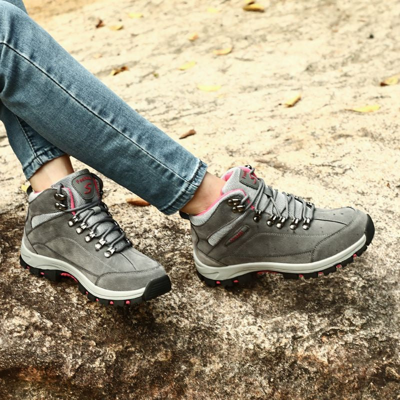 Women Orthopedic Suede Hiking Snow Boots