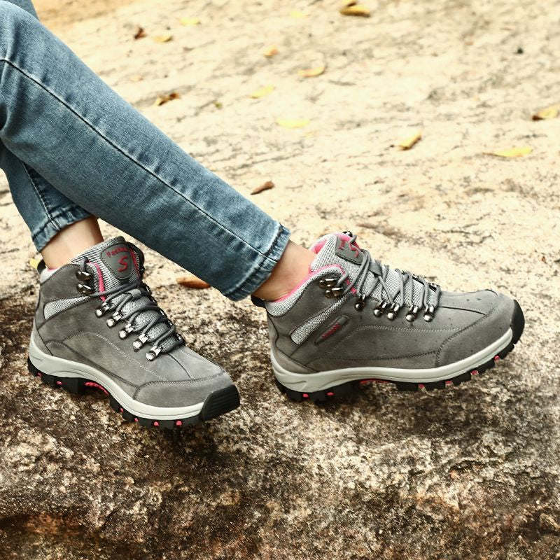 Women Orthopedic Suede Hiking Snow Boots