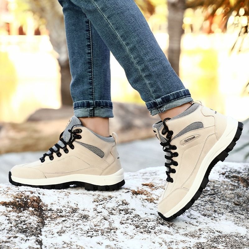 Women Orthopedic Suede Hiking Snow Boots