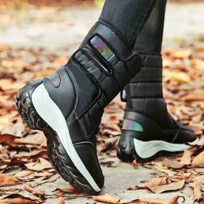 Women Fur Waterproof Orthopedic Snow Boots