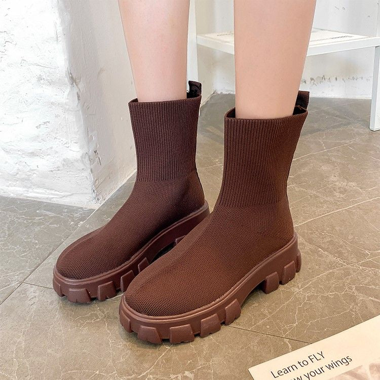 Women Orthopedic Shoes Ankle Chelsea Boots