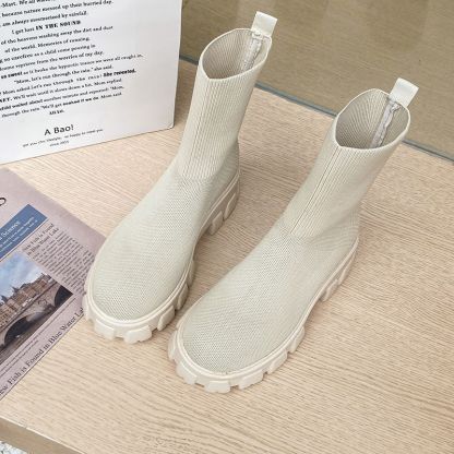 Women Orthopedic Shoes Ankle Chelsea Boots