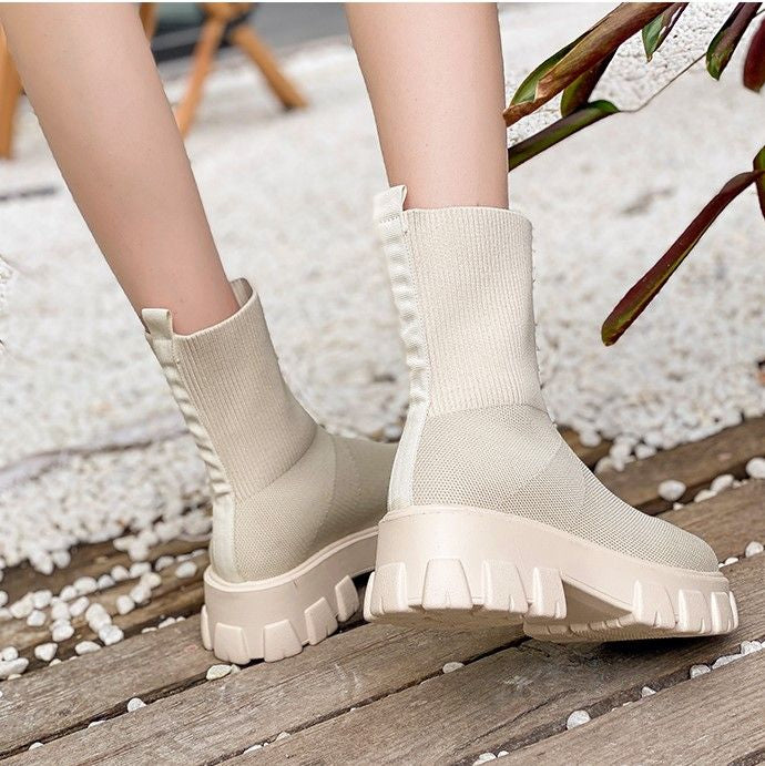 Women Orthopedic Shoes Ankle Chelsea Boots