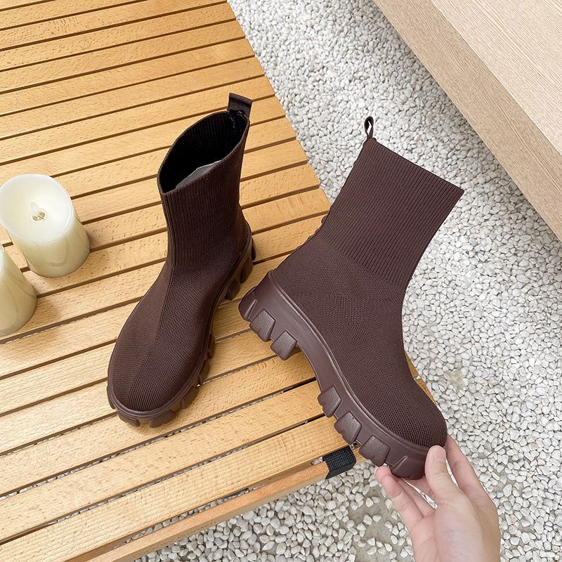 Women Orthopedic Shoes Ankle Chelsea Boots