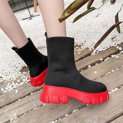 Women Orthopedic Shoes Ankle Chelsea Boots