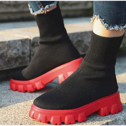 Women Orthopedic Shoes Ankle Chelsea Boots