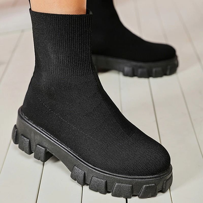 Women Orthopedic Shoes Ankle Chelsea Boots