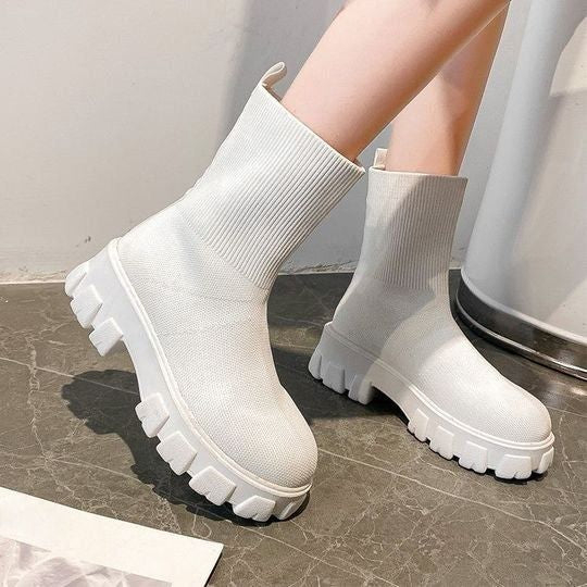 Women Orthopedic Shoes Ankle Chelsea Boots