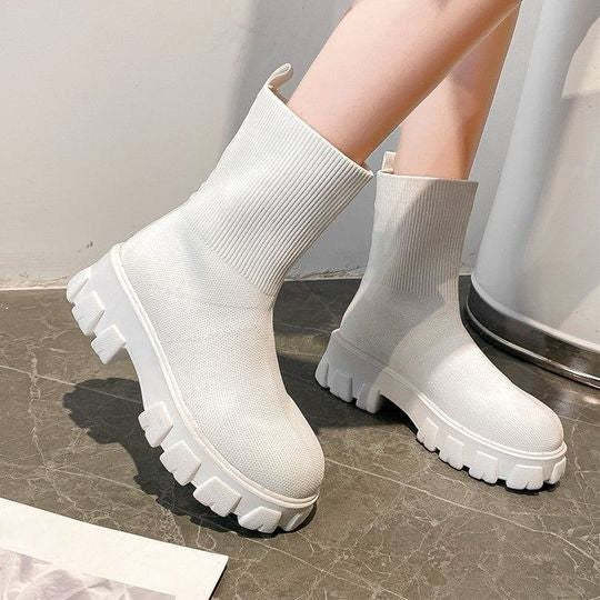 Women Orthopedic Shoes Ankle Chelsea Boots