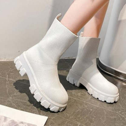 Women Orthopedic Shoes Ankle Chelsea Boots