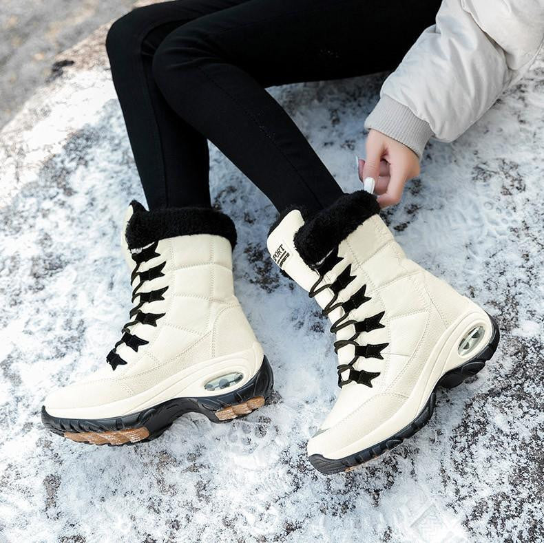 Women Mid-Calf Boots Orthopedic Warm Plush