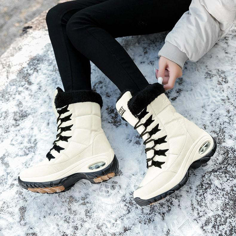 Women Mid-Calf Boots Orthopedic Warm Plush