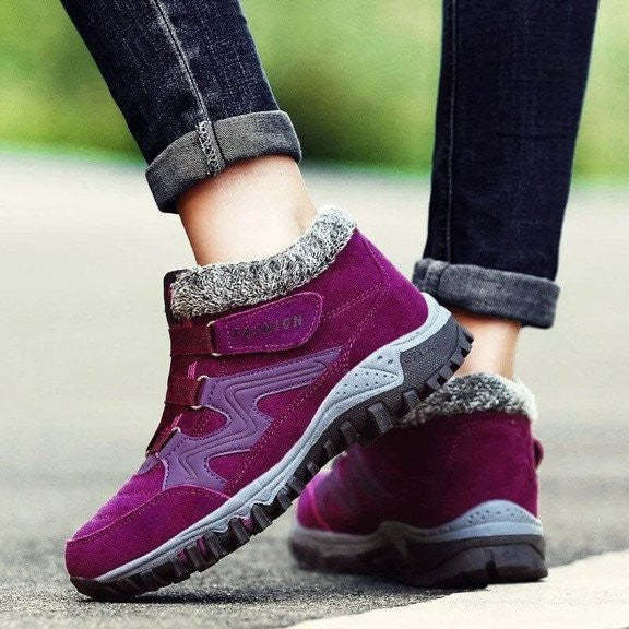 Women Snowy Ankle Orthopedic Boots Super Warm