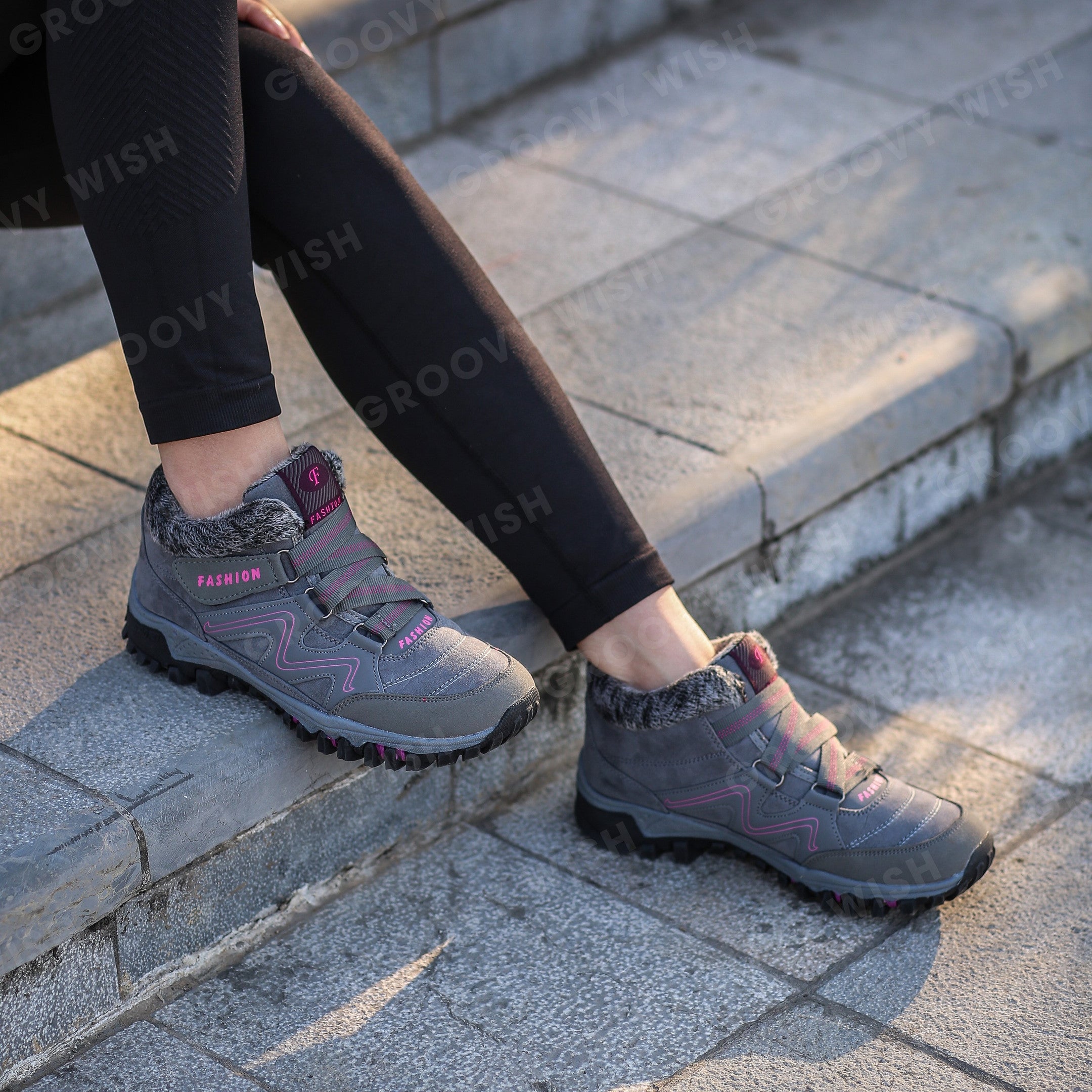 Women Snowy Ankle Orthopedic Boots Super Warm