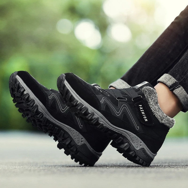 Men Snowy Ankle Orthopedic Boots