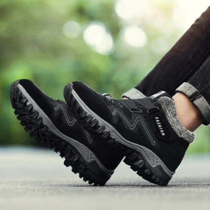 Men Snowy Ankle Orthopedic Boots