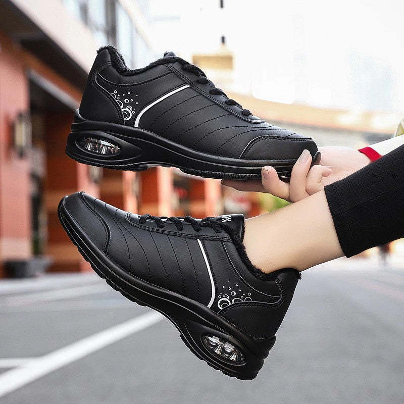 Women Orthopedic Shoes Leather Waterproof Sneakers