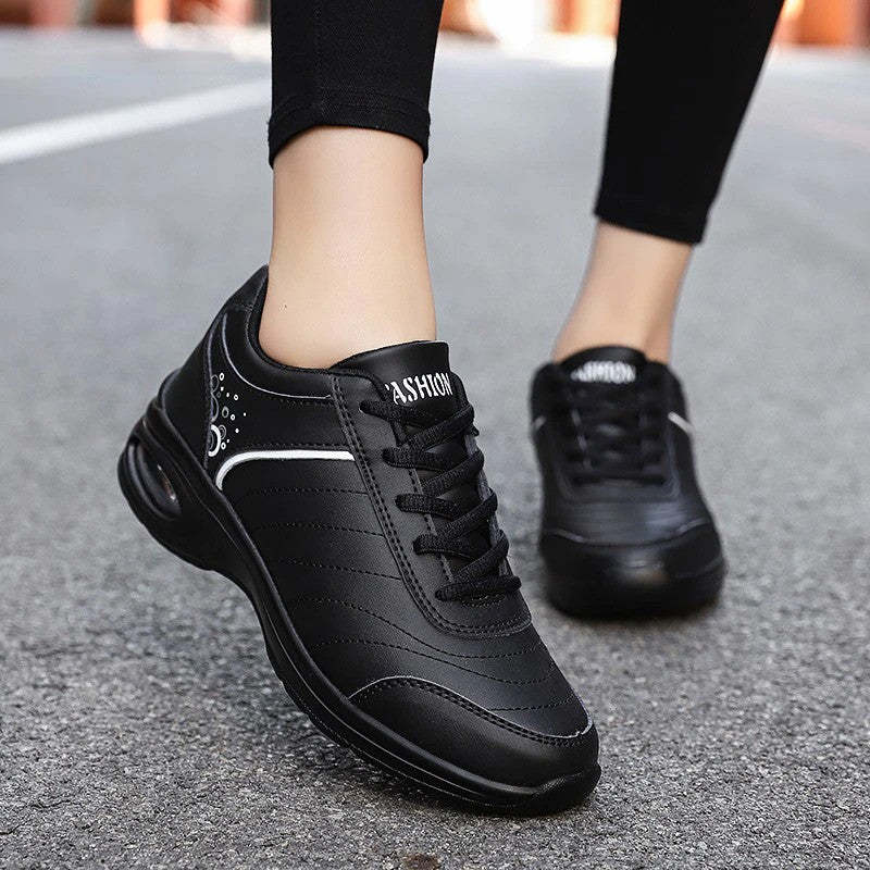 Women Orthopedic Shoes Leather Waterproof Sneakers