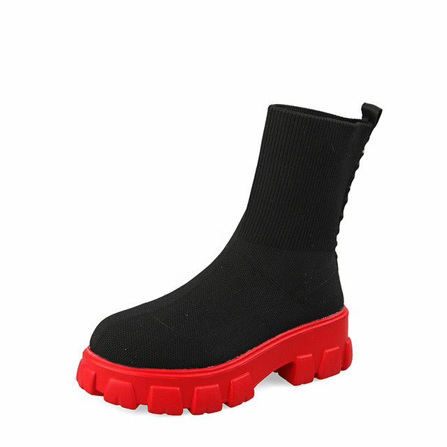 Women Orthopedic Shoes Ankle Chelsea Boots
