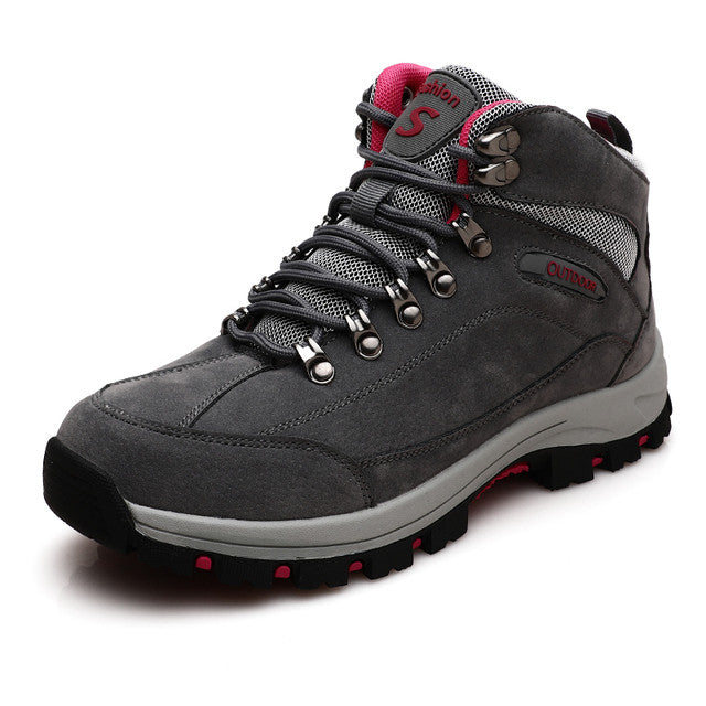 Women Orthopedic Suede Hiking Snow Boots
