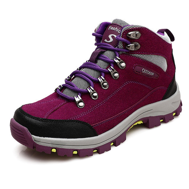 Women Orthopedic Suede Hiking Snow Boots