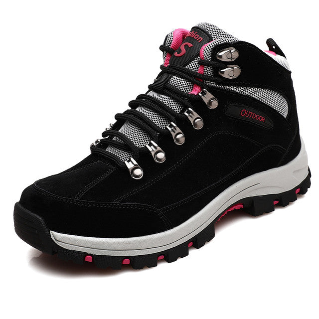 Women Orthopedic Suede Hiking Snow Boots