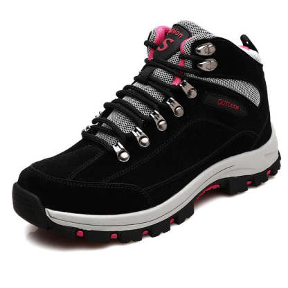 Women Orthopedic Suede Hiking Snow Boots