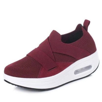 Casual Orthopedic Slip On Ladies Walking Shoes