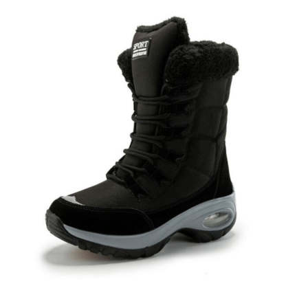 Women Mid-Calf Boots Orthopedic Warm Plush