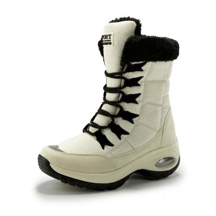 Women Mid-Calf Boots Orthopedic Warm Plush