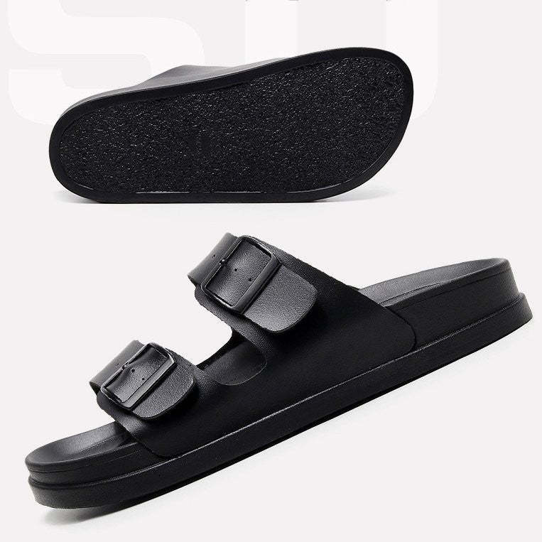 Men Waterproof Orthopedic Sandals Buckle Arch Support Beach Slides