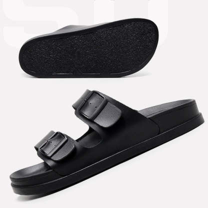 Men Waterproof Orthopedic Sandals Buckle Arch Support Beach Slides