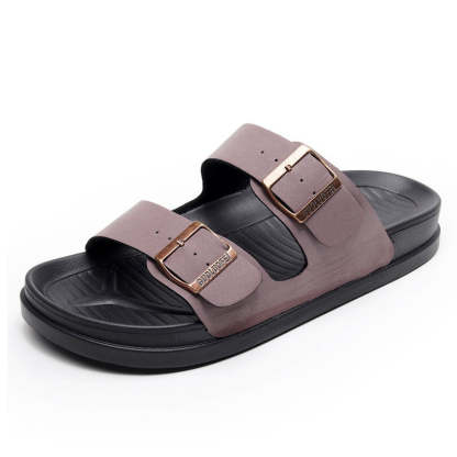 Men Waterproof Orthopedic Sandals Buckle Arch Support Beach Slides