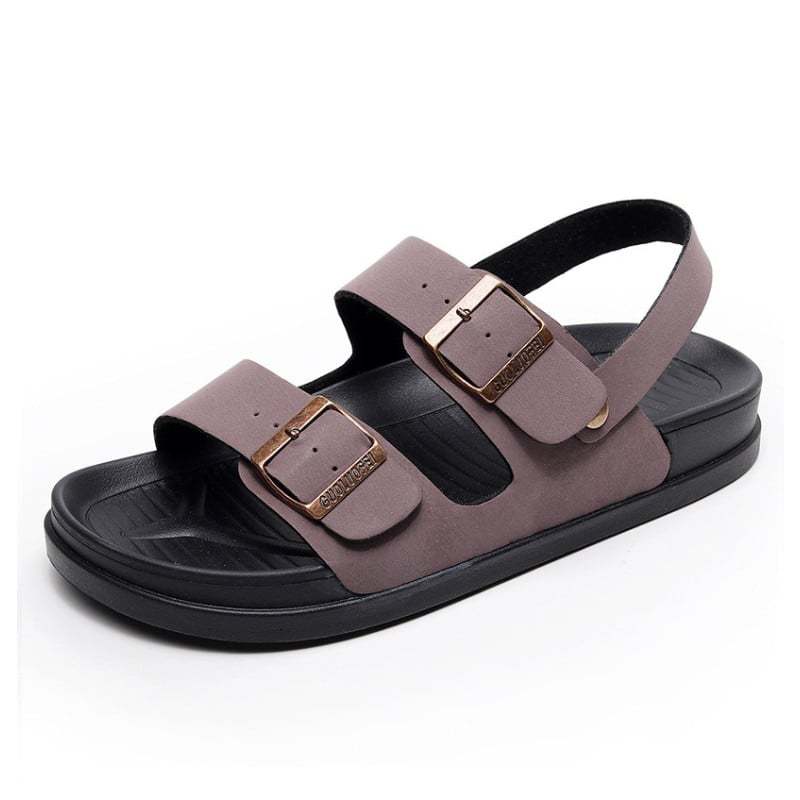 Men Waterproof Orthopedic Sandals Buckle Arch Support Beach Slides