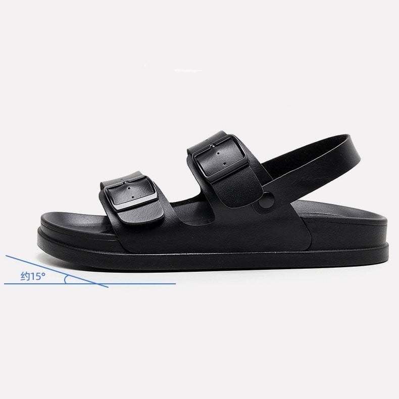 Men Waterproof Orthopedic Sandals Buckle Arch Support Beach Slides