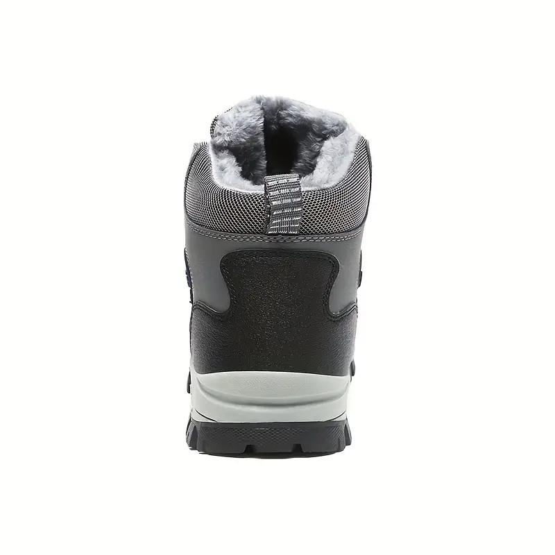Orthopedic Boots for Men Warm Plus Hiking Lace-up Boots